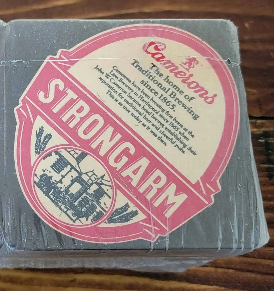 New/Sealed Camerons Brewery StrongArm Beer Mats (100) - photo 4