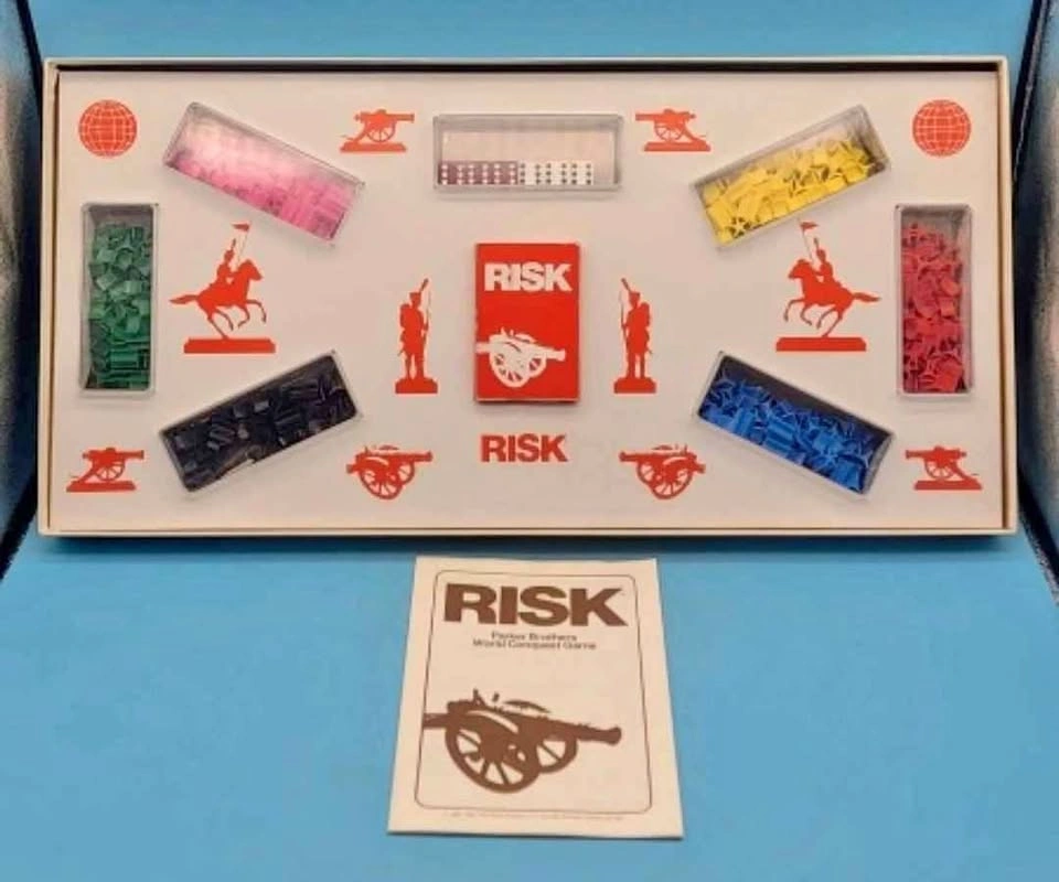 Vintage Parker Brothers RISK (1975) Board Game COMPLETE