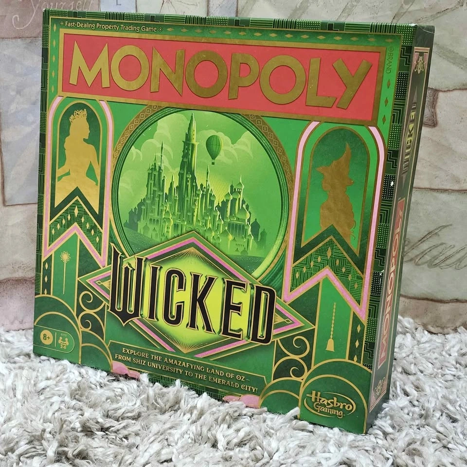 🟩🧙‍♀️Monopoly Wicked Edition Board Game