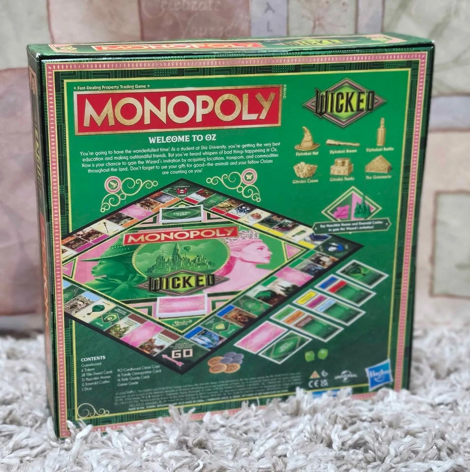 🟩🧙‍♀️Monopoly Wicked Edition Board Game - photo 2