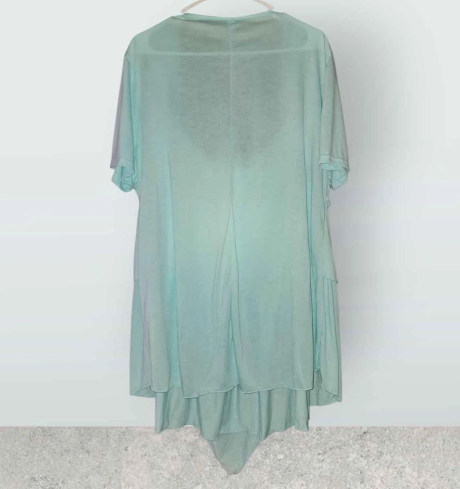 3X ROSEGAL Aqua Tunic Top - photo 2