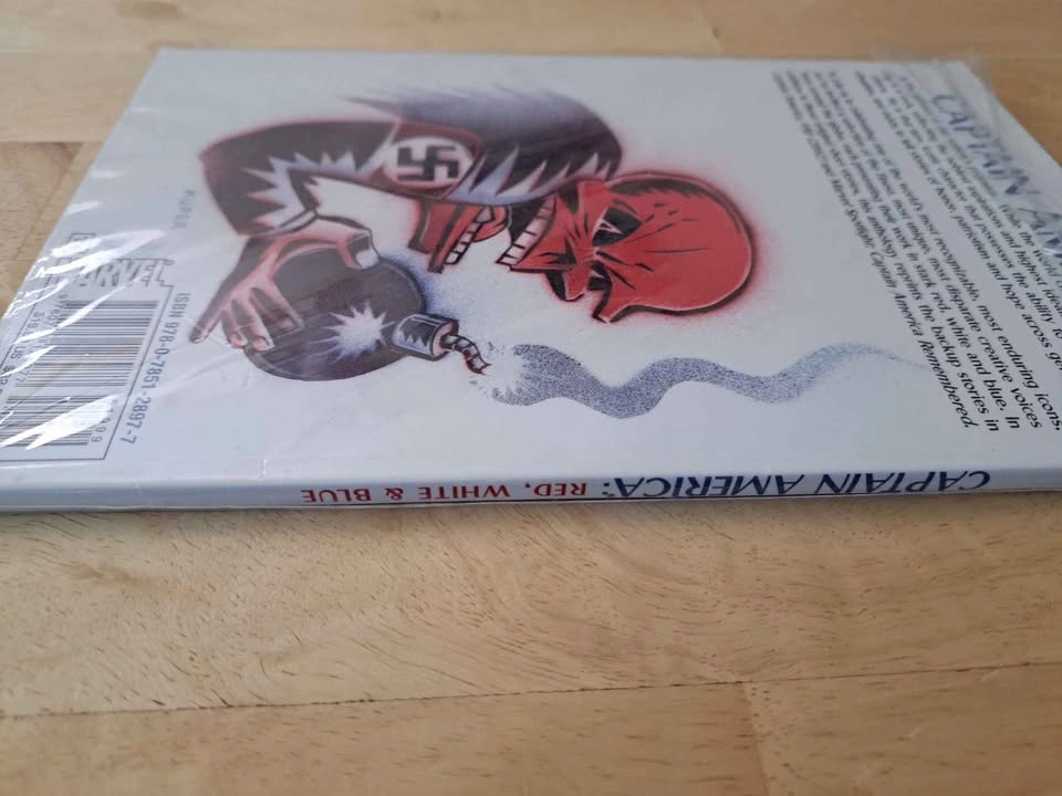 Captain America: Red, White & Blue Marvel Graphic Novel - Mint C - photo 4