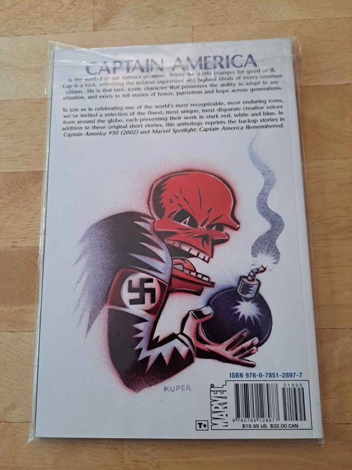 Captain America: Red, White & Blue Marvel Graphic Novel - Mint C - photo 5