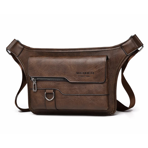 Men's Large Capacity Waterproof Crossbody Chest Bag