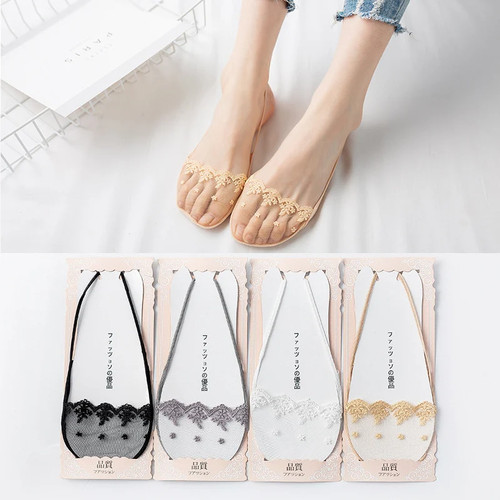 Summer Invisible Garter Socks for Women - photo 2