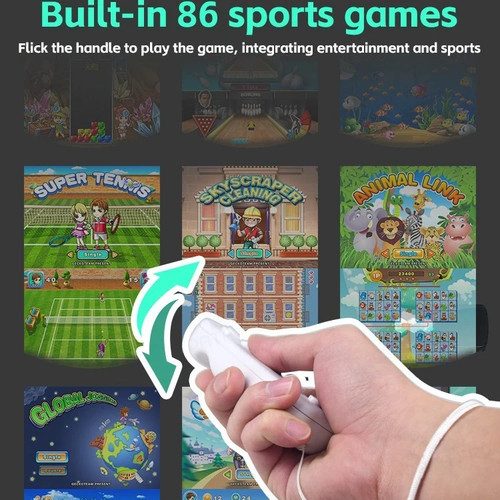 New Home TV Sports Game Console Y2 FIT Interactive - photo 3