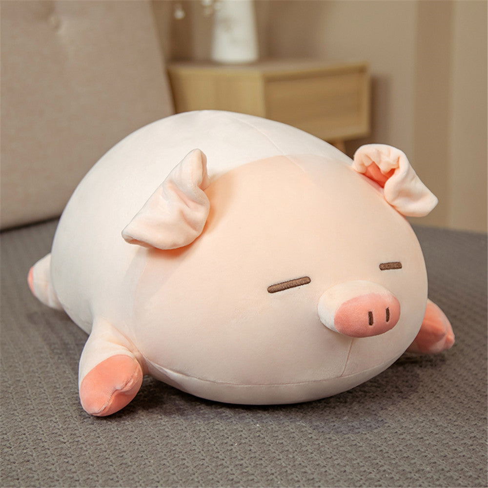 Plush Toy Cute Bobo Pig Doll Pink Pig Doll Sleeping Pillow - photo 5