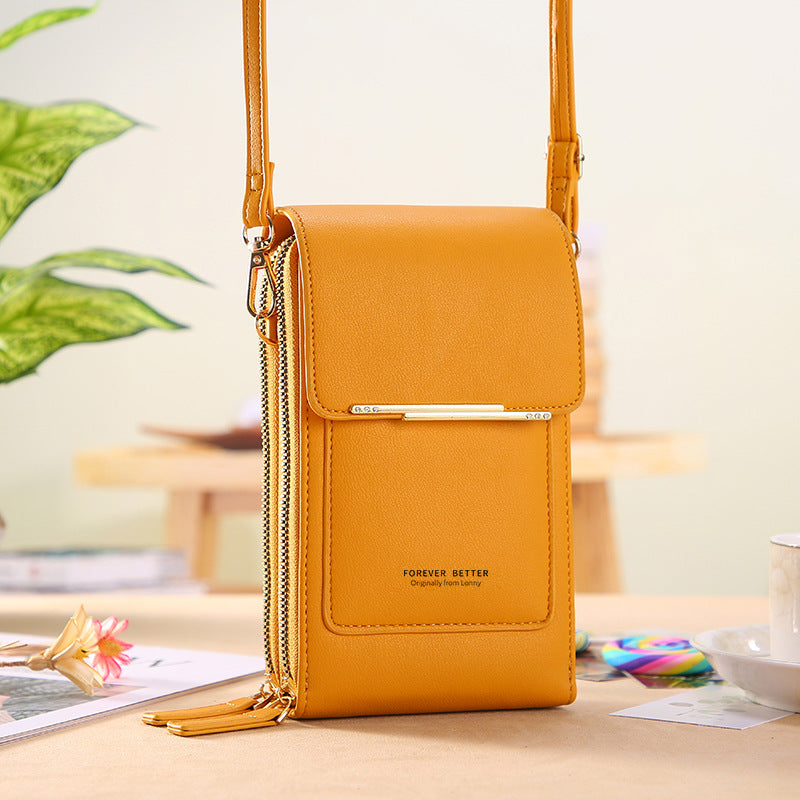 Ladies Touch Screen Mobile Phone Bag Vertical Crossbody - photo 4