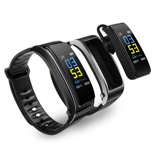 Y3 PLUS Bluetooth Headset Smart Bracelet 2 in 1 Watch
