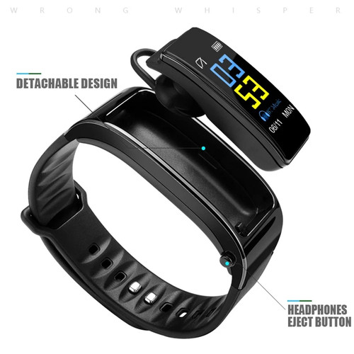 Y3 PLUS Bluetooth Headset Smart Bracelet 2 in 1 Watch - photo 3