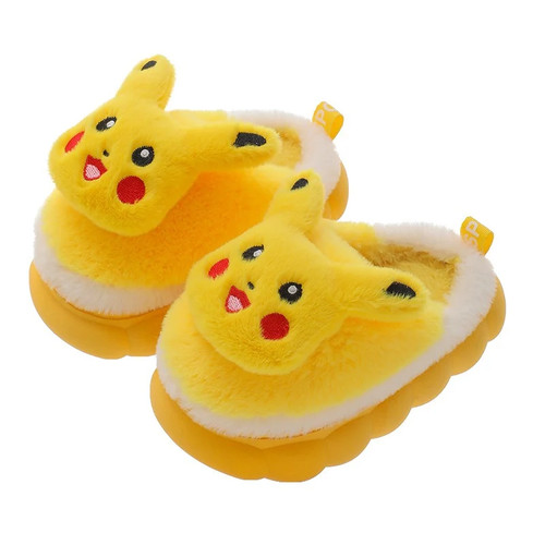Winter children's cotton slippers, cute cartoon home for girls