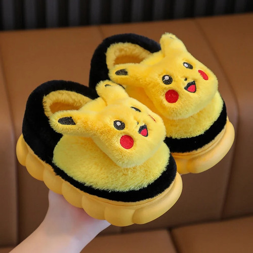 Winter children's cotton slippers, cute cartoon home for girls - photo 2