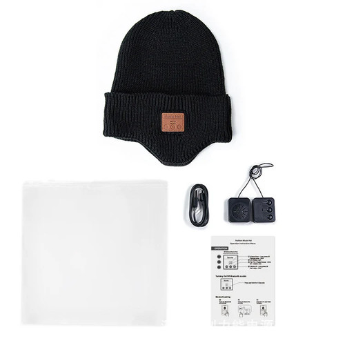 Wireless Bluetooth 5.0 Music Beanie Headset - photo 4