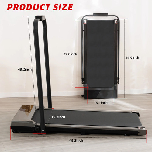 Flatbed walker with armrests black - photo 2