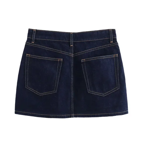 Women's Denim Mini Skirt - photo 2