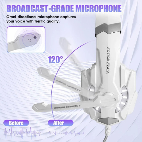 G9000 Head mounted Gaming Cable Gamepad Earphones - photo 5