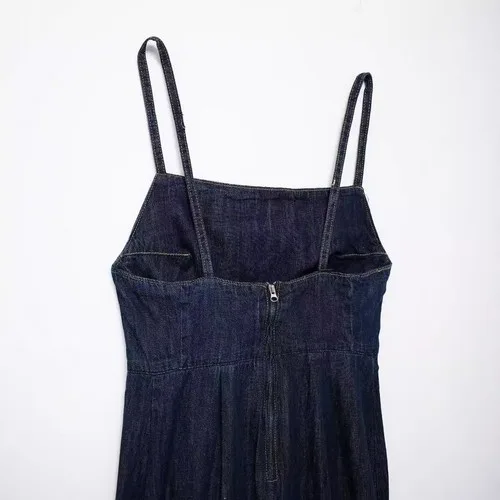 Women's street fashion denim camisole dress - photo 3
