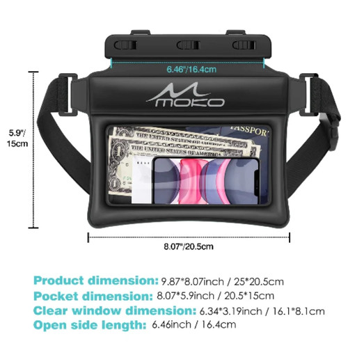 Waterproof Floating Phone Pouch Dry Bag for Water Sports - photo 4