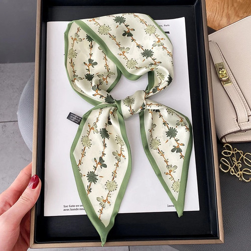 Floral Long Small Scarf
