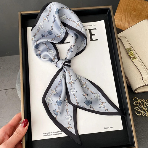 Floral Long Small Scarf - photo 3