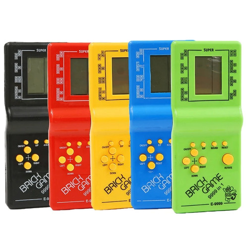 Classic Handheld Game Machine Tetris Game Console Toy