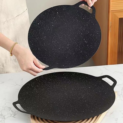 Outdoor Camping Griddle BBQ Grill Pan Korean Style Meat Grill - photo 2
