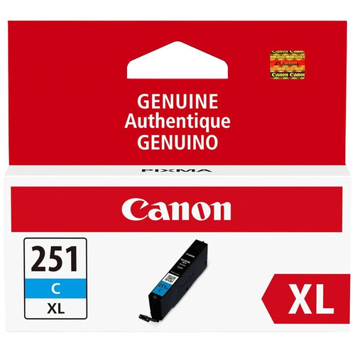 Original Canon CLI-251XL Cyan Ink Cartridge