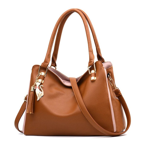 New Fashionable Simple Middle aged Women's Bag Large Capacity Ha - photo 3
