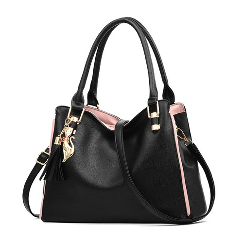 New Fashionable Simple Middle aged Women's Bag Large Capacity Ha - photo 4