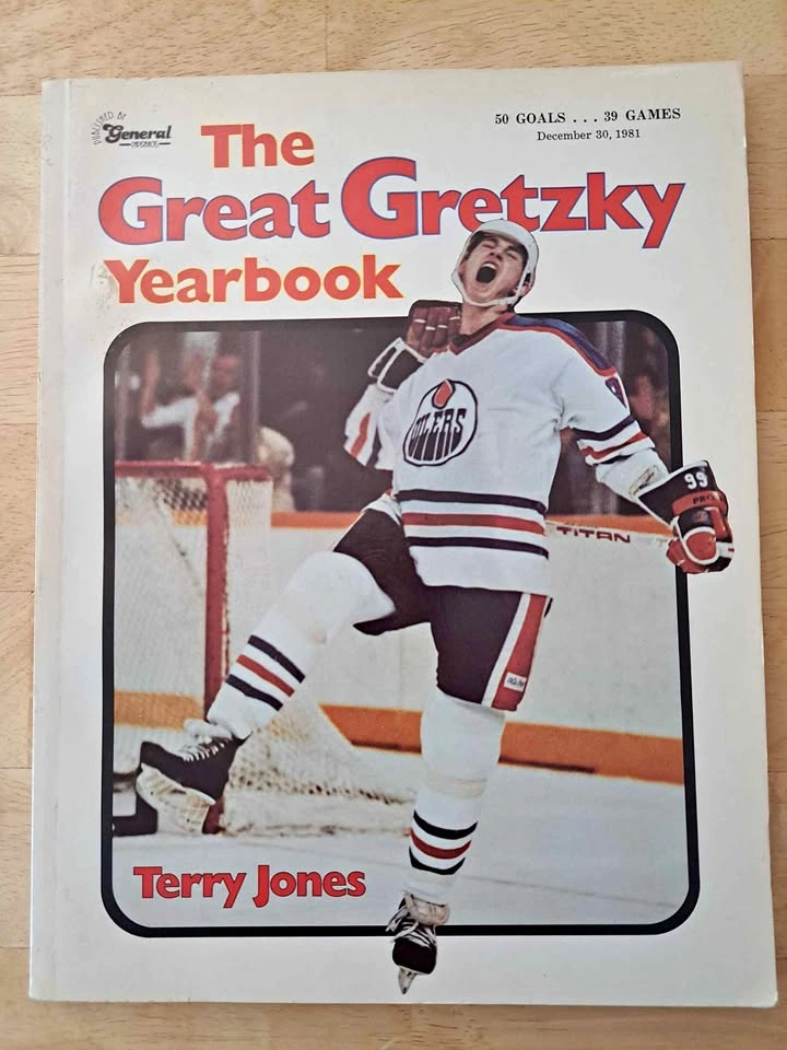 The Great Gretzky Yearbook 1981 Vintage Softcover Near Mint Cond