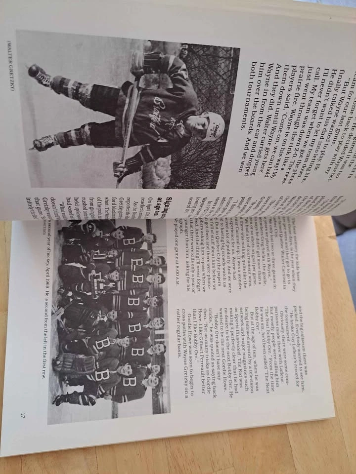 The Great Gretzky Yearbook 1981 Vintage Softcover Near Mint Cond - photo 4