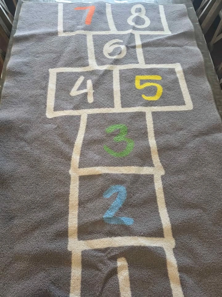 Children Hopscotch Play Rug / Kids Mat/IKEA kids - photo 2