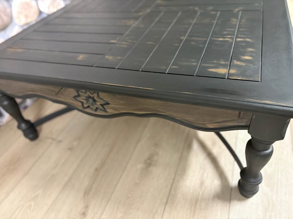 Rustic Farmhouse pine coffee table - photo 2