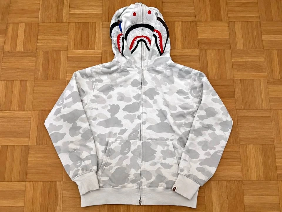 A Bathing Ape BAPE Shark Full Zip Hoodie
