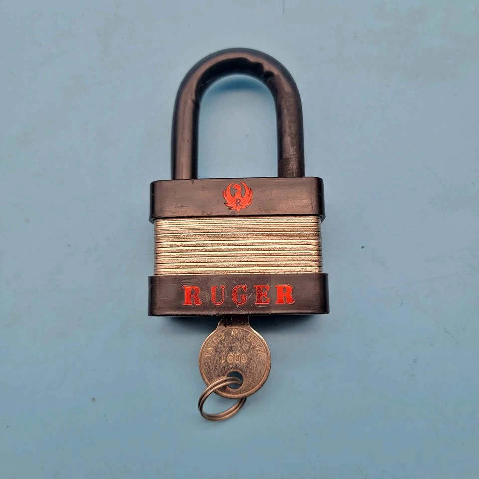 Ruger Firearm Padlock No. 5015A Laminated Steel