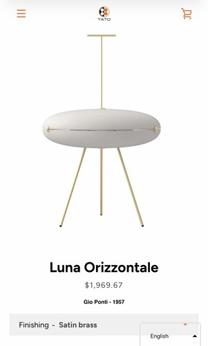 Luna Orizzontale By Gio Ponti