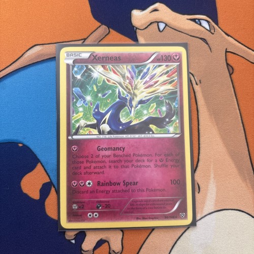 2014 Pokemon TCG Xerneas 96/146 Rare XY Base Set NM - photo 3
