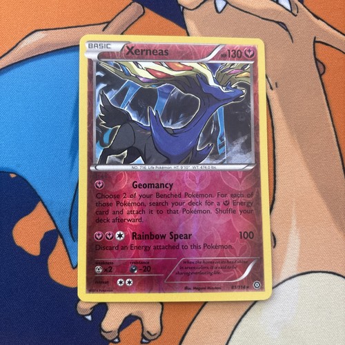 2016 Xerneas 81/114 Reverse Holo Steam Siege NM