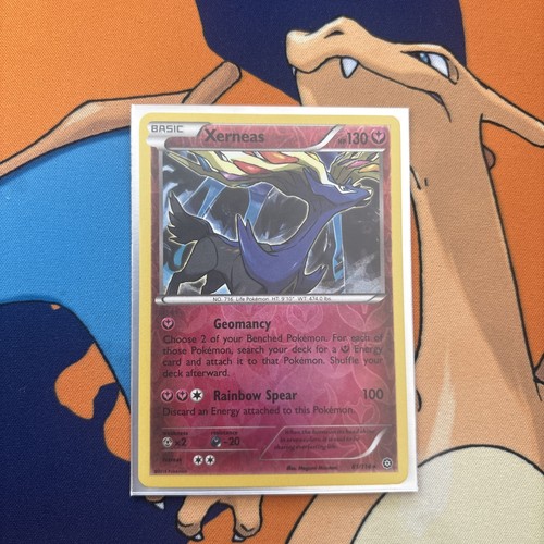2016 Xerneas 81/114 Reverse Holo Steam Siege NM - photo 3