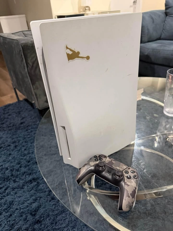 Sony PlayStation 5 Console disk with Camo DualSense Controller - photo 4