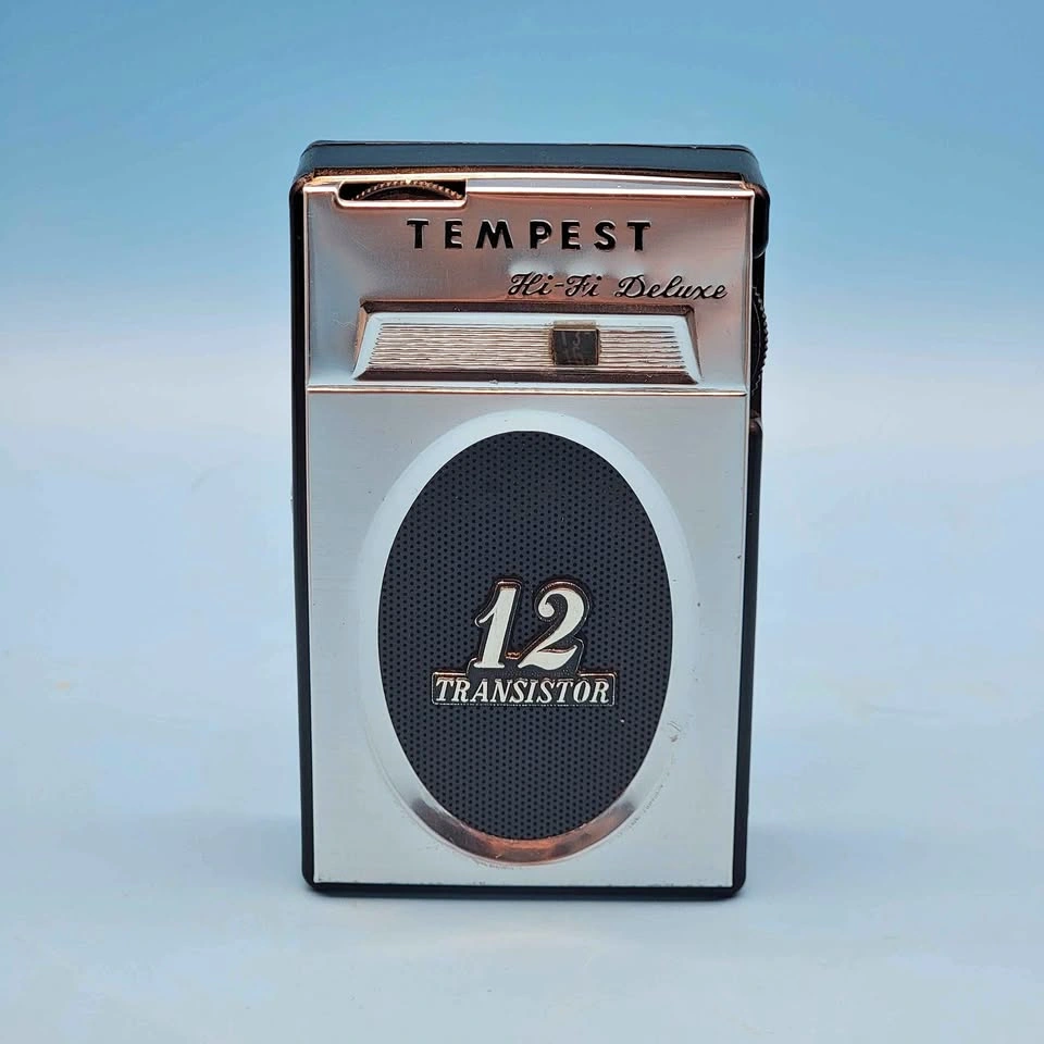 Tempest (1960's) DE LUXE HI-FI 12 Transistor Radio