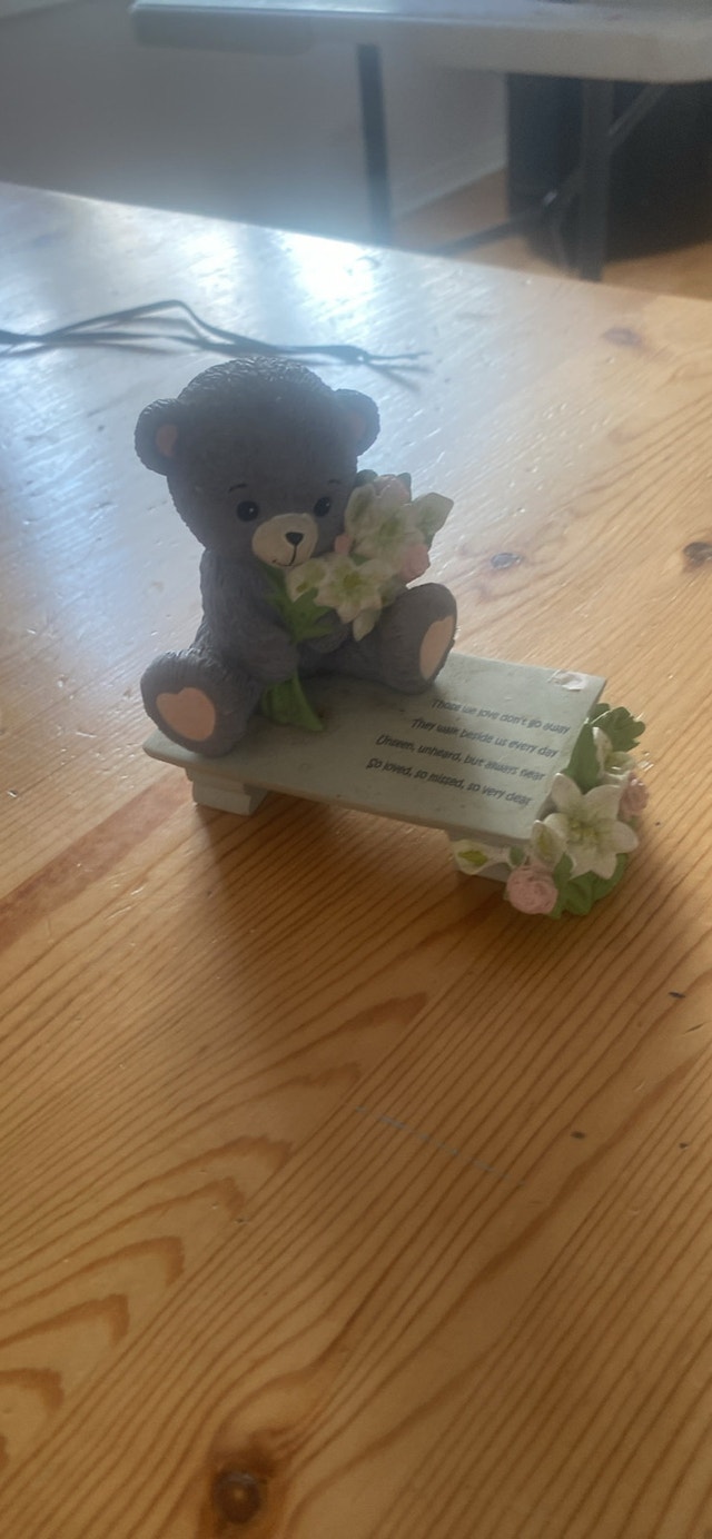 Precious Moments Memorial Bear Figurine