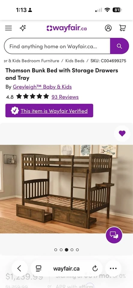 Bunk bed with Drawers - photo 4
