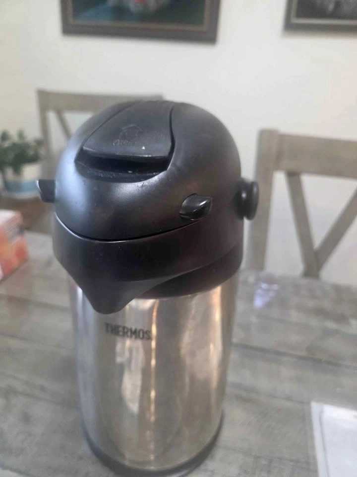 Stainless Steel Airpot Coffee Dispenser / Thermal Carafe (3.5L)