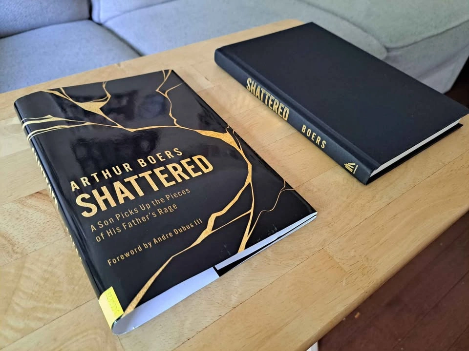 Shattered - Signed Arthur Boers First Edition Hardcover - photo 5