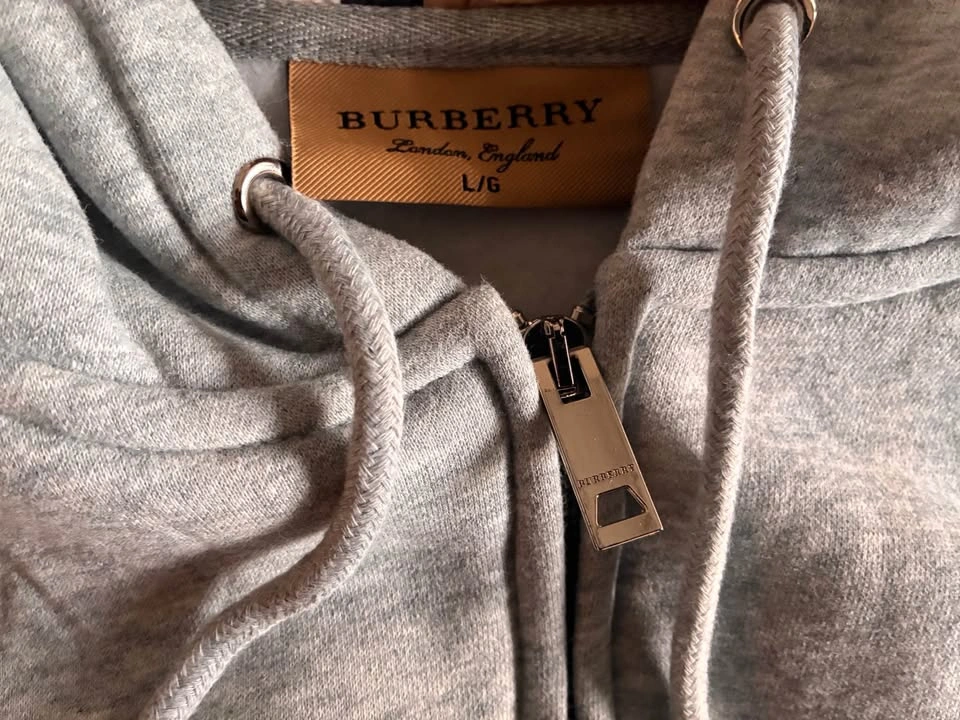 Grey Zip-Up Hoodie Small - photo 2