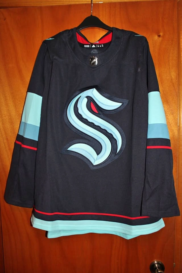 Seattle Kraken Adidas Primegreen NHL Jersey Size 52 With Tags