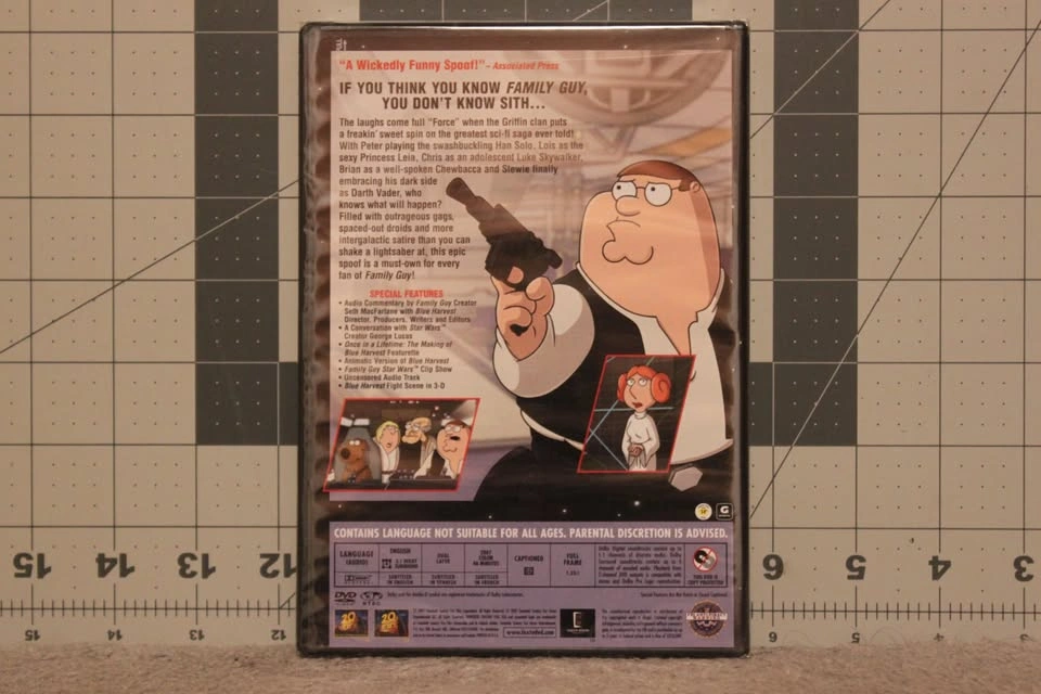 Family Guy Presents Blue Harvest DVD New & Sealed - photo 3