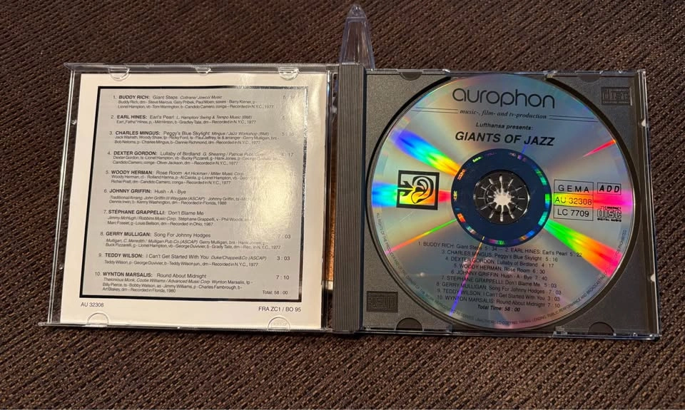 Rare Vintage Promotional CD: Lufthansa 1st Class Passengers ‘95 - photo 5