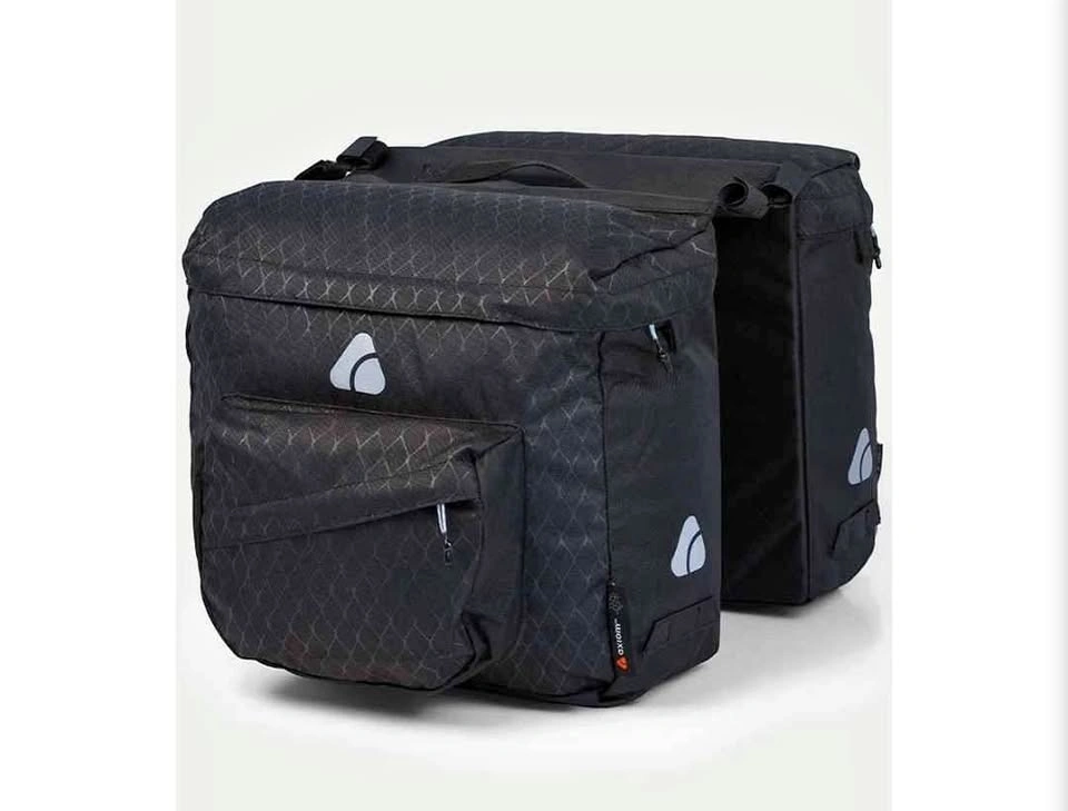 Axiom Oceanweave Twin Pannier Pack 25L Lightweight Black